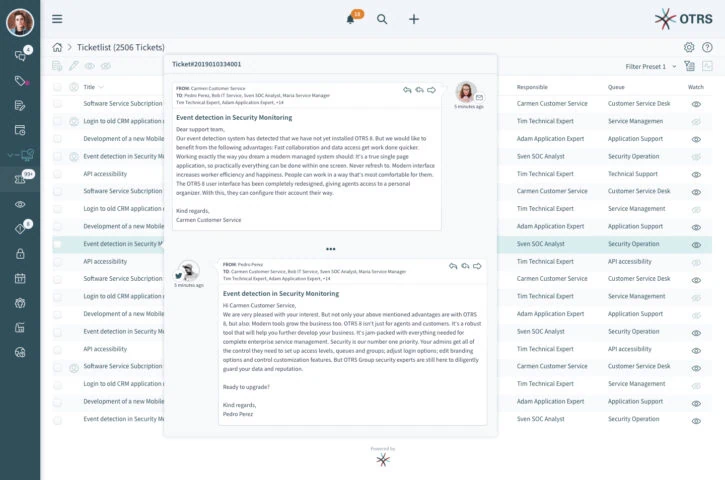 On_the_fly_communication OTRS Agent Dashboard